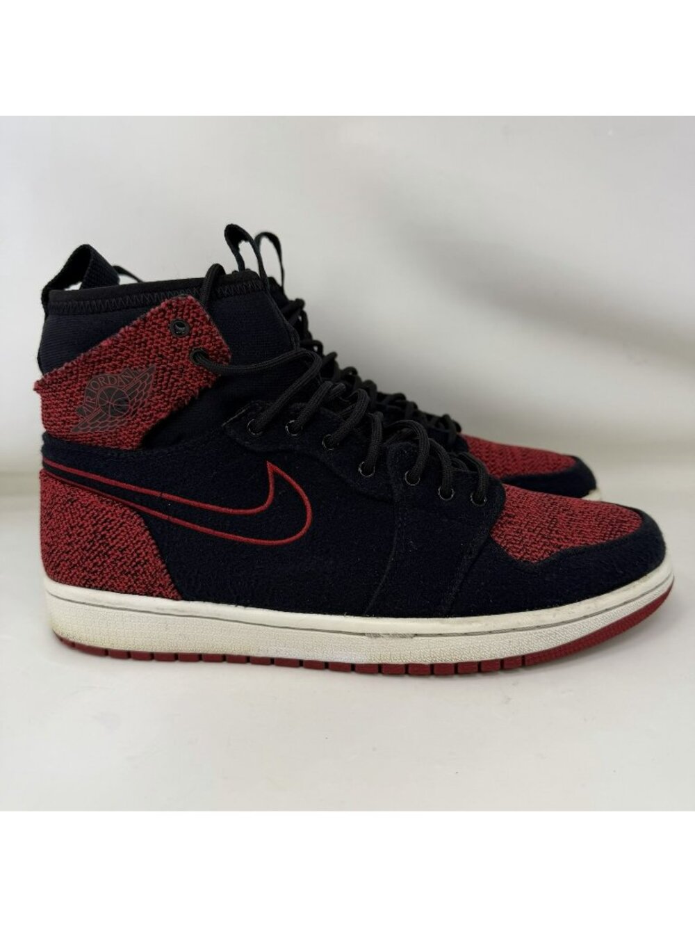 Nike Air Jordan 1 Ultra High "Banned" Shoes Black Red Men’s Size 8 / Women’s 9.5
